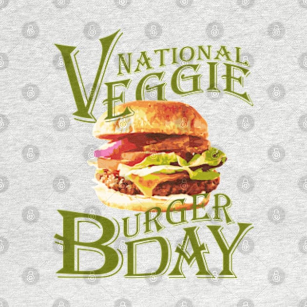 NATIONAL VEGGIE BURGER DAY by yphien